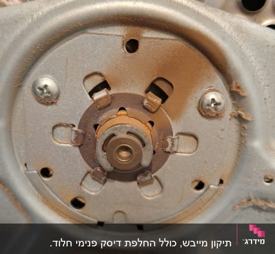 תיקון ובדיקת מנגנון תוף של מייבש כביסה